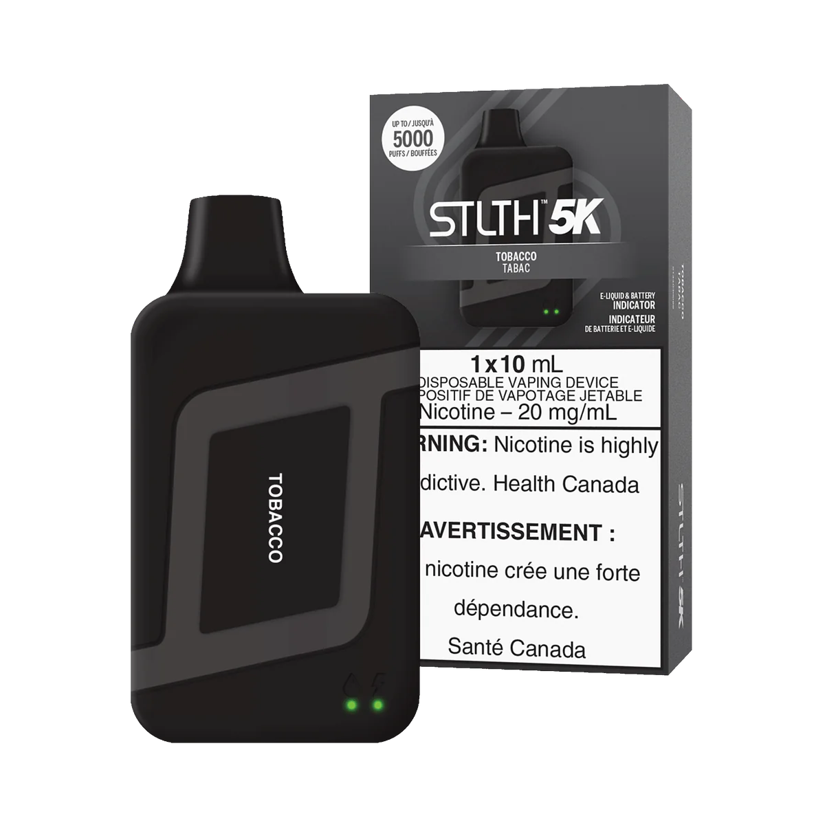 STLTH BOX 5K DISPOSABLE- TOBACCO (Ontario) STLTH BOX 5K DISPOSABLE- TOBACCO (Ontario)