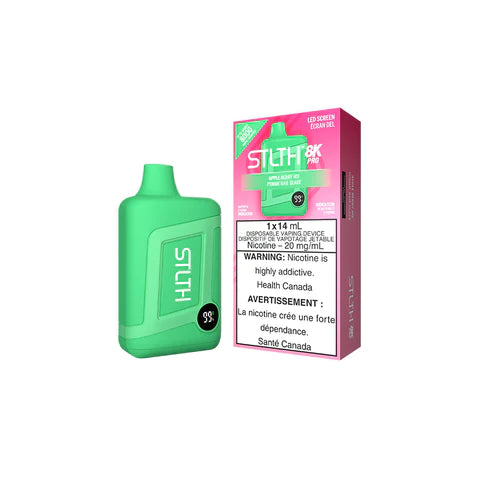 STLTH BOX 8K PRO DISPOSABLE - APPLE BERRY ICE - Smoke FX