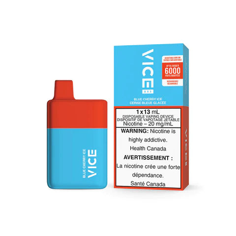 VICE BOX DISPOSABLE - BLUE CHERRY ICE - Smoke FX