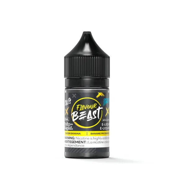 Flavour Beast E-Liquid - Bussin Banana Iced - Smoke FX