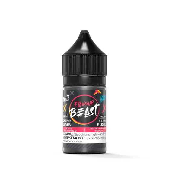 Flavour Beast E-Liquid - Ragin' Razz Mango Iced - Smoke FX