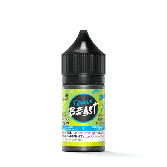 Flavour Beast E-Liquid - Blessed Blueberry Mint Iced - Smoke FX