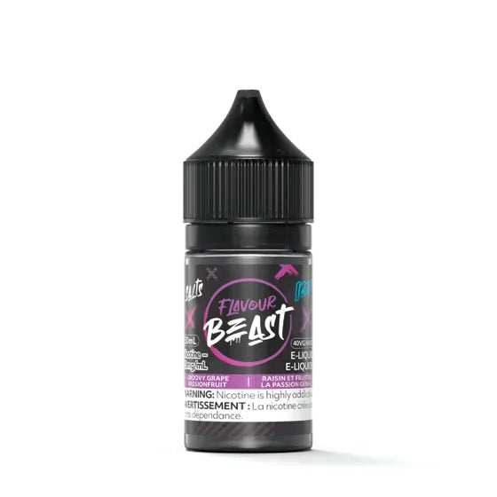 Flavour Beast E-Liquid - Groovy Grape Passionfruit Iced - Smoke FX