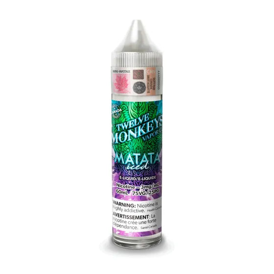 Twelve Monkeys: Ice Age Matata Iced (60mL) - Smoke FX