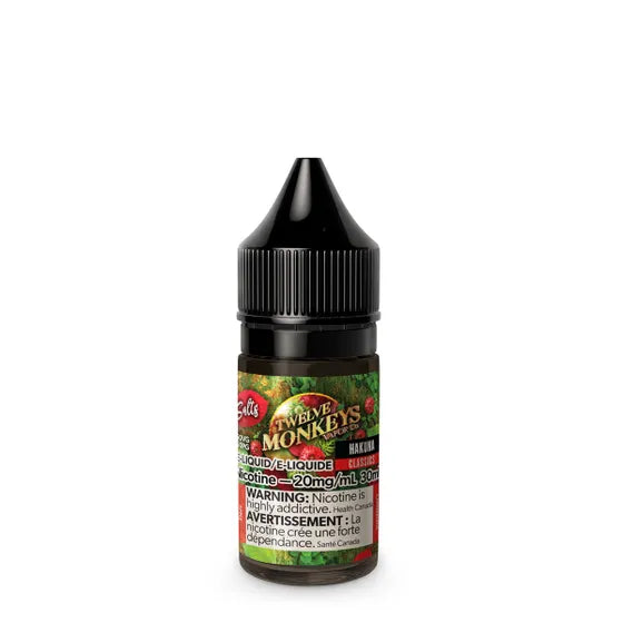 Twelve Monkeys - Hakuna (Salt 30mL) - Smoke FX