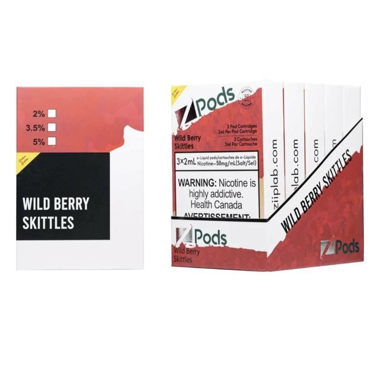 Z PODS Wild Berry Skittles - Smoke FX
