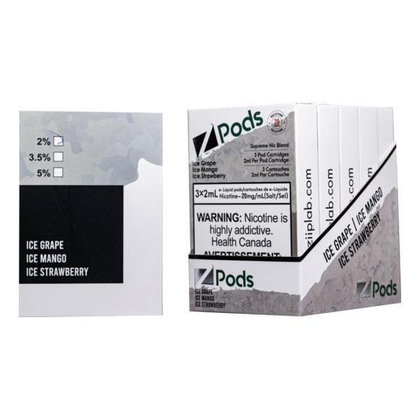 Z PODS Iced Variety Pack - Smoke FX