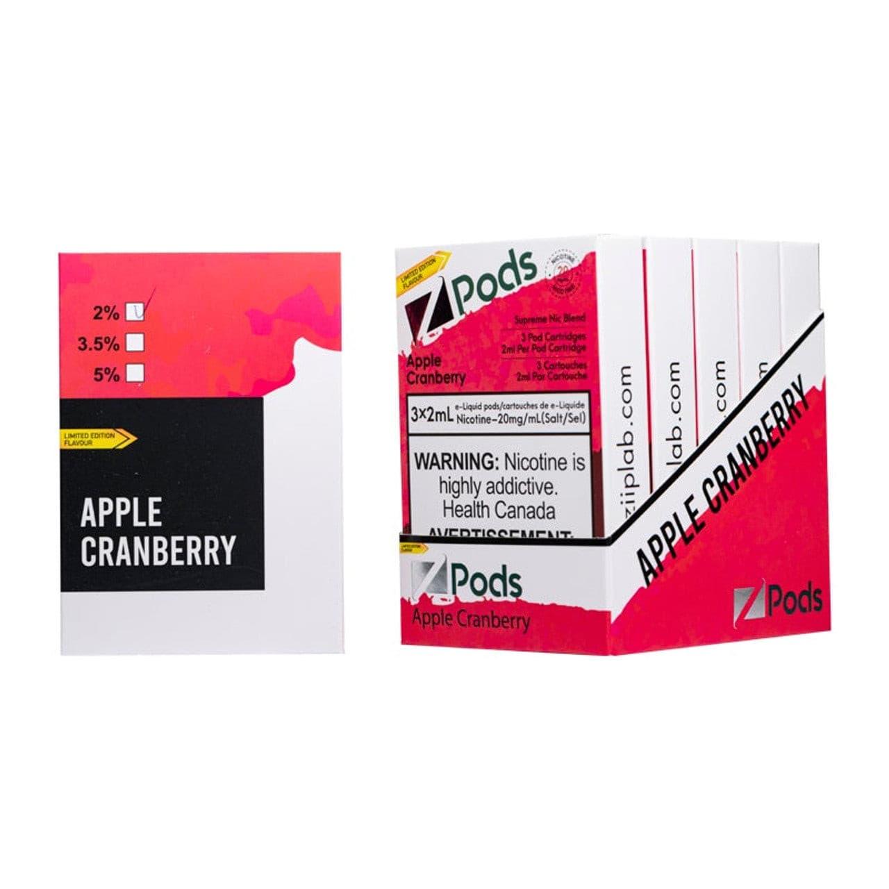 Z PODS APPLE CRANBERRY - Smoke FX