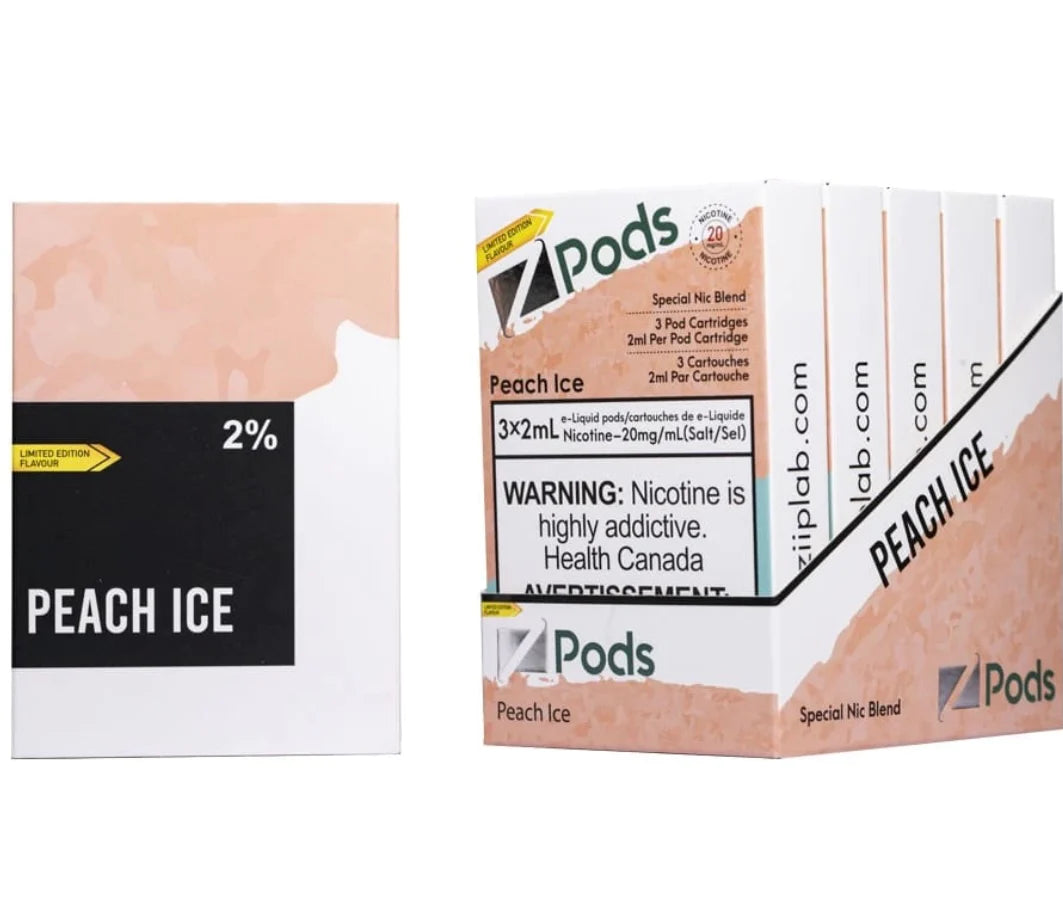 Z PODS Peach Ice - Smoke FX
