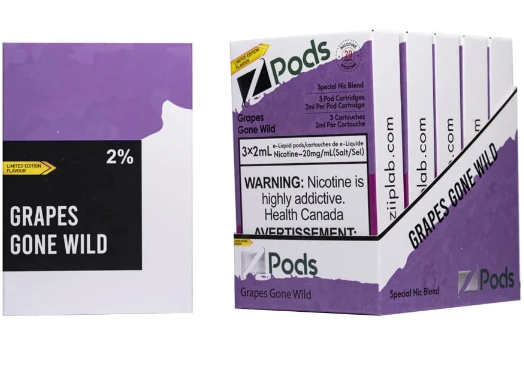 Z PODS Grapes Gone Wild - Smoke FX