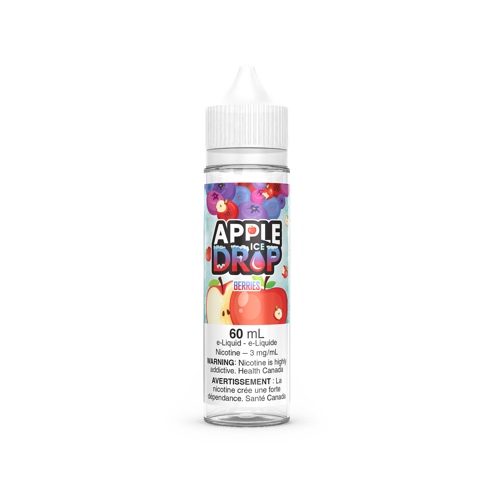 BERRIES BY APPLE DROP ICE (60mL) - Smoke FX