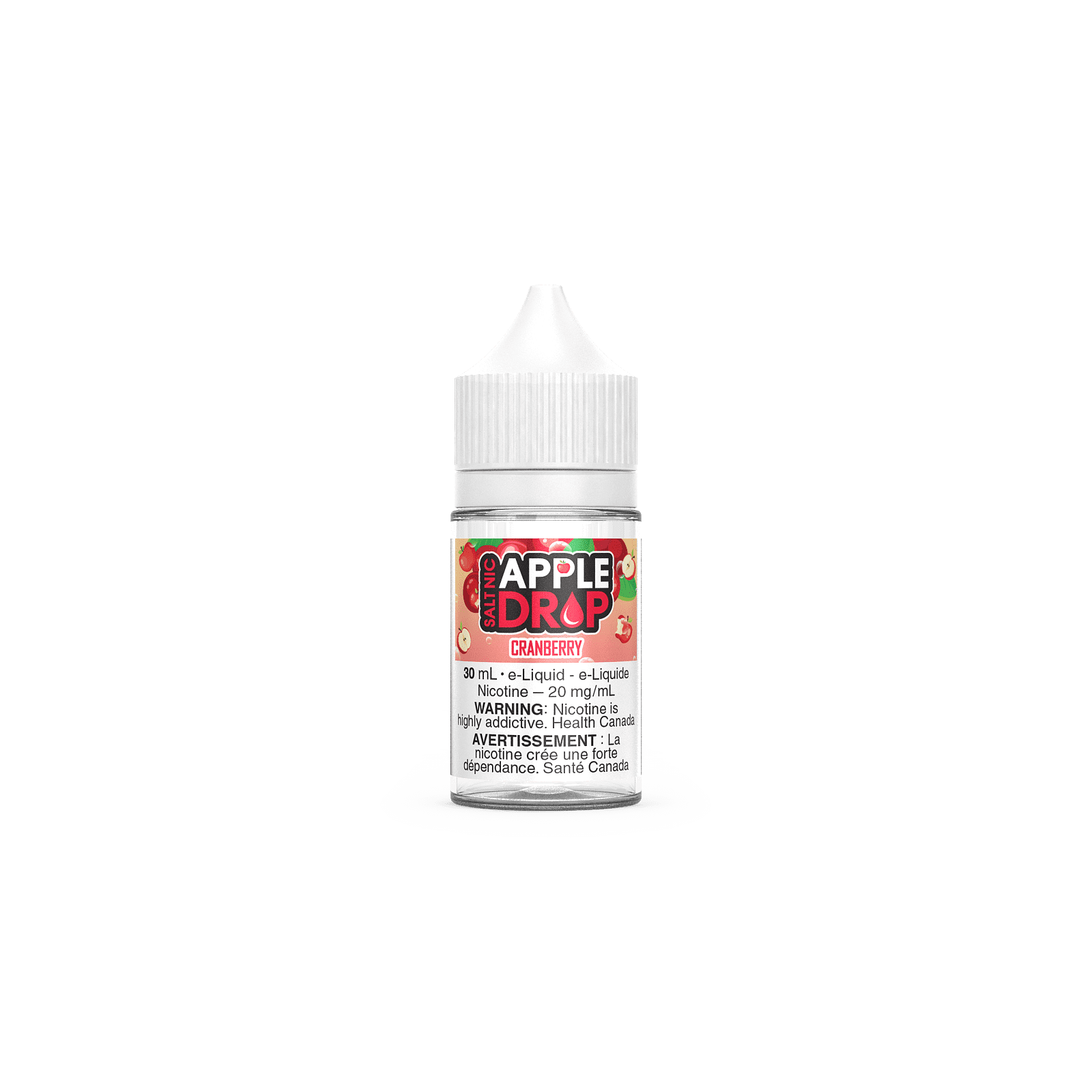 CRANBERRY BY APPLE DROP SALT (30mL) - Smoke FX