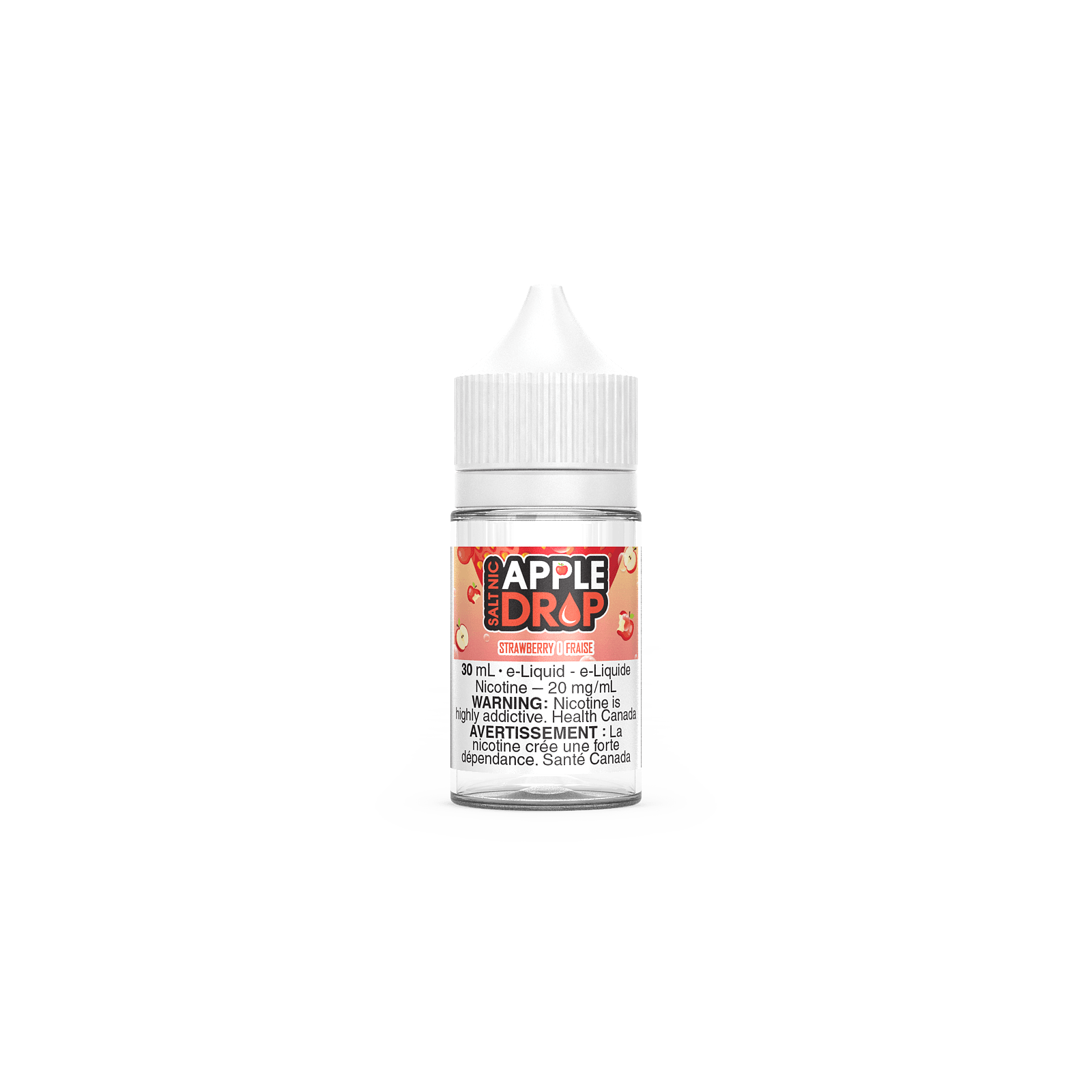 STRAWBERRY BY APPLE DROP SALT (30mL) - Smoke FX