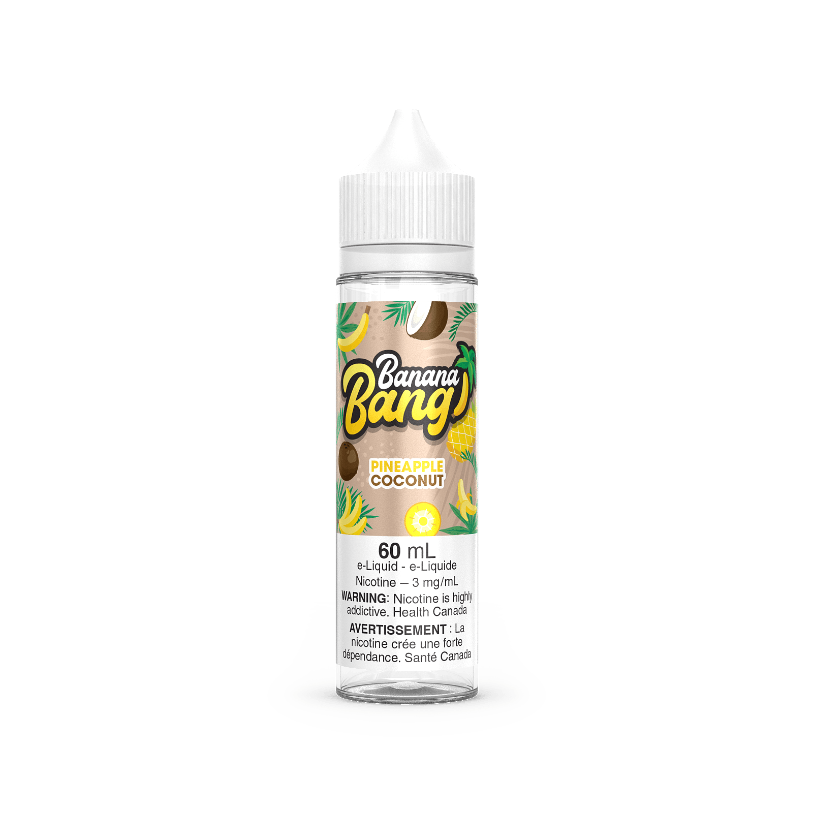 PINEAPPLE COCONUT BY BANANA BANG (60mL) - Smoke FX