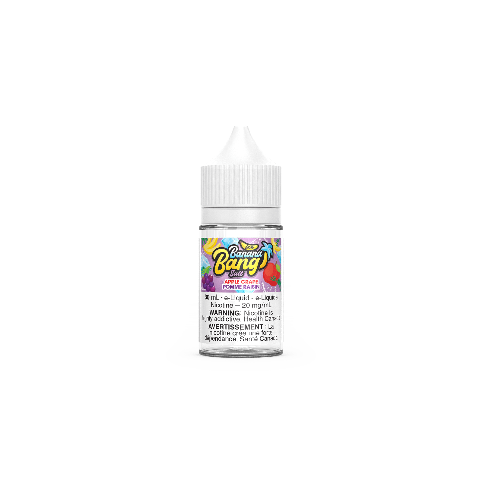 APPLE GRAPE BY BANANA BANG ICE SALT (30mL) - Smoke FX