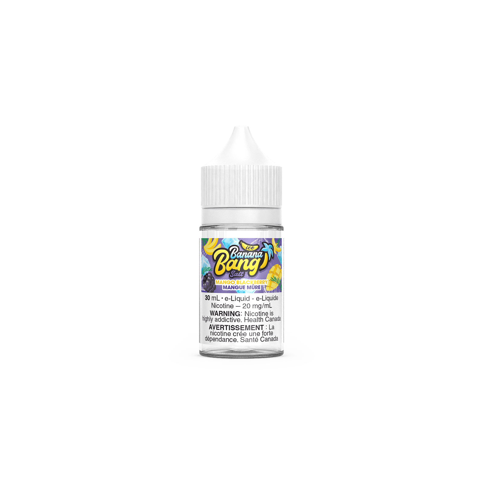 MANGO BLACKBERRY BY BANANA BANG ICE SALT (30mL) - Smoke FX