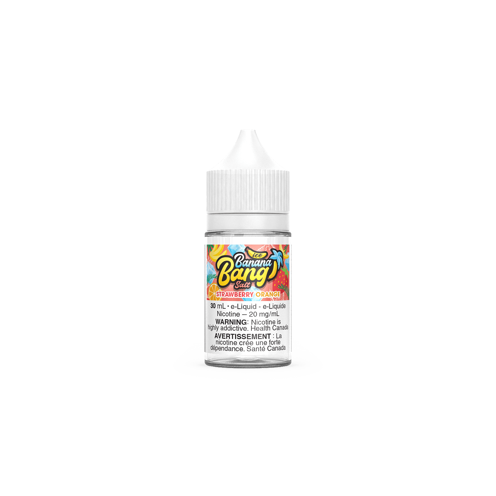 STRAWBERRY ORANGE BY BANANA BANG ICE SALT (30mL) - Smoke FX