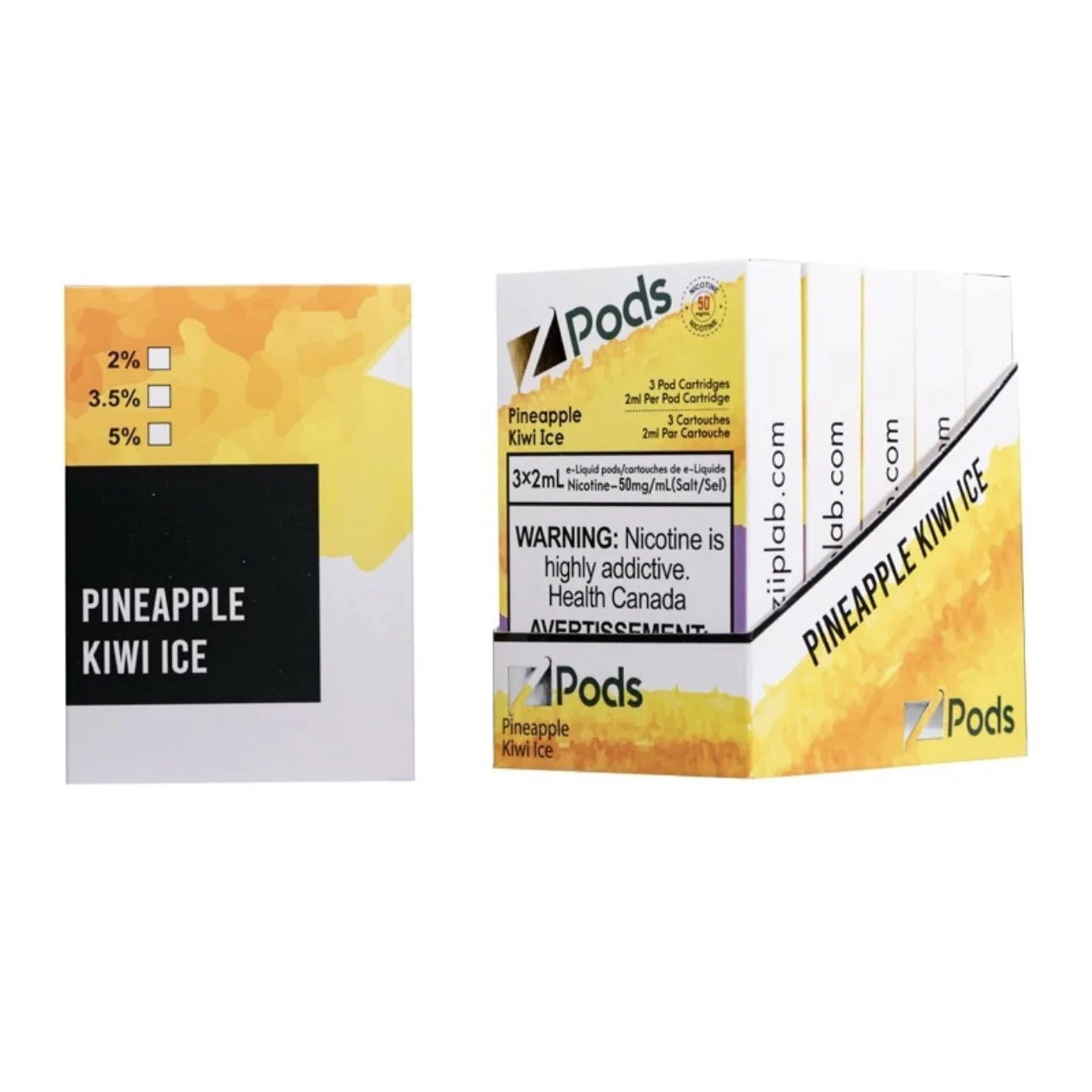 Z PODS Pineapple Kiwi Ice - Smoke FX