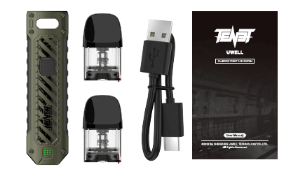 Uwell Caliburn Tenet Kit (CRC) - Smoke FX