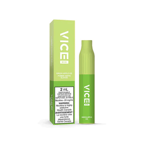 VICE MINI DISPOSABLE - GREEN APPLE ICE - Smoke FX
