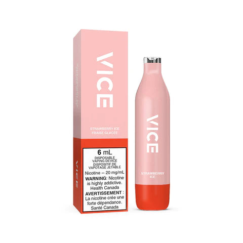 VICE 2500 DISPOSABLE - STRAWBERRY ICE - Smoke FX