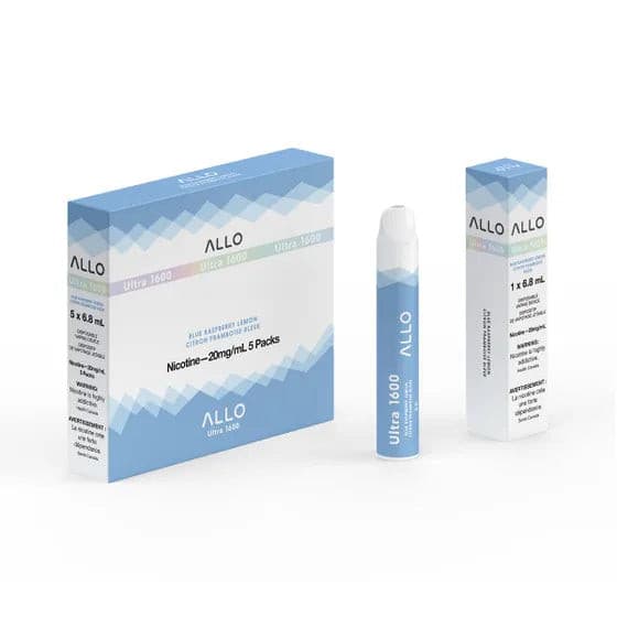 Allo Ultra 1600 Disposable - Blue Raspberry Lemon - Smoke FX