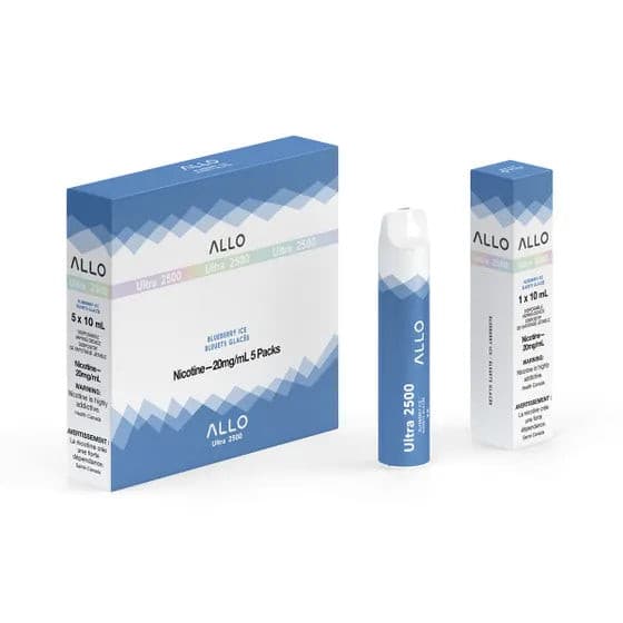 Allo Ultra 2500 Disposable - Blueberry Ice - Smoke FX