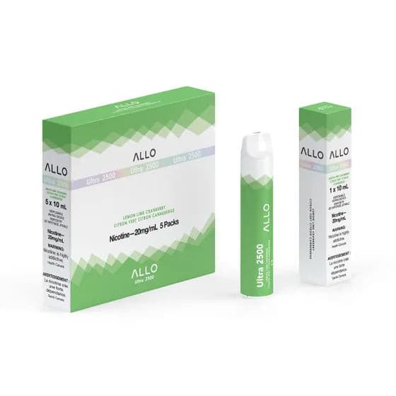 Allo Ultra 2500 Disposable - Lemon Lime Cranberry - Smoke FX