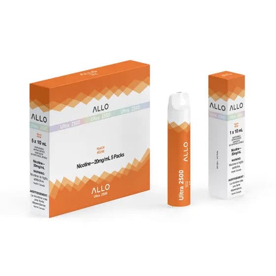 Allo Ultra 2500 Disposable - Peach - Smoke FX