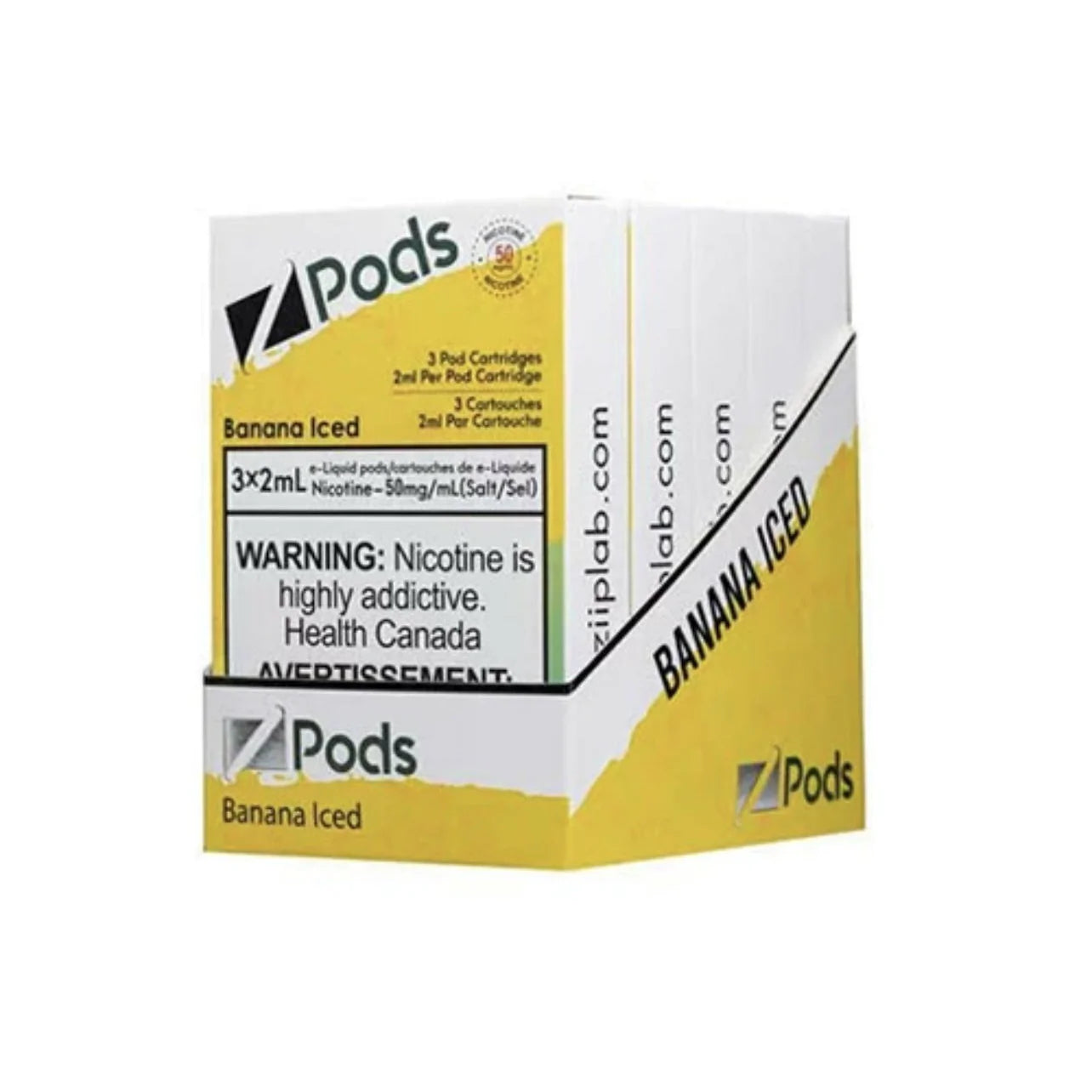 Z PODS Banana Iced - Smoke FX
