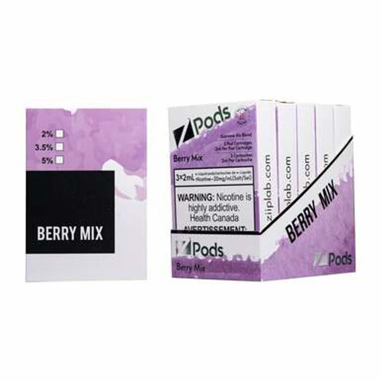 Z PODS BERRY MIX - Smoke FX