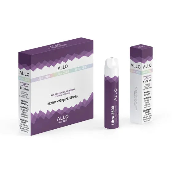 Allo Ultra 2500 Disposable - Blackcurrant Lychee Berries - Smoke FX