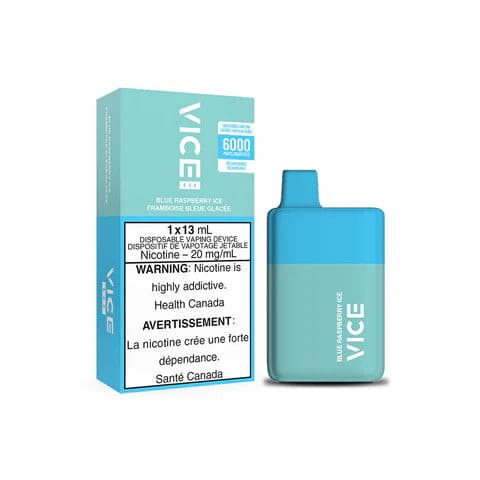 VICE BOX DISPOSABLE - BLUE RASPBERRY ICE - Smoke FX