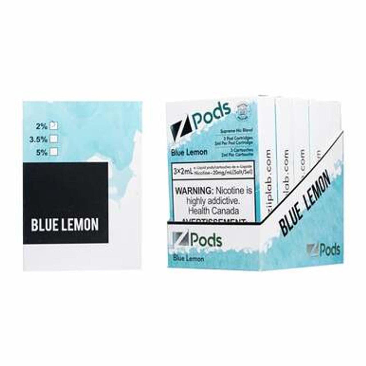 Z PODS Blue Lemon - Smoke FX