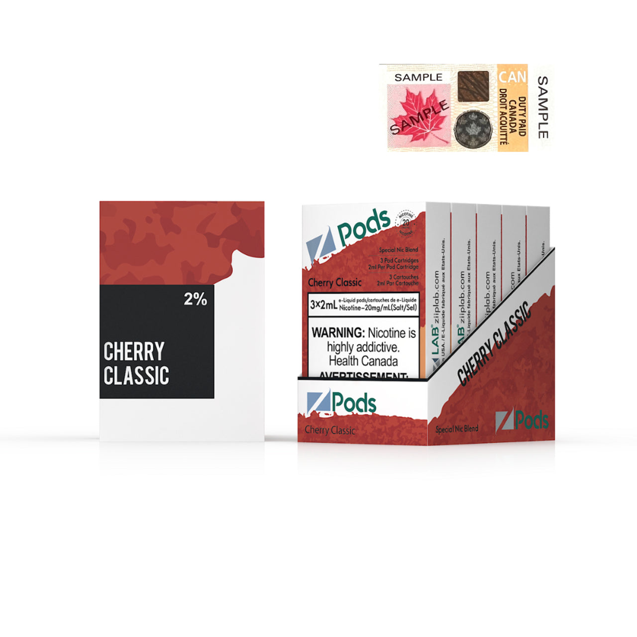 Z PODS CHERRY CLASSIC - Smoke FX