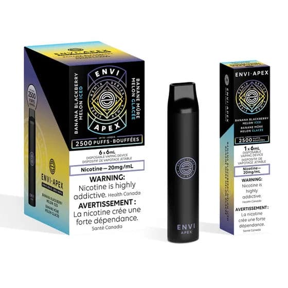 ENVI Disposable - Envi Apex Banana Blackberry Melon Iced (Remix Series) - Smoke FX
