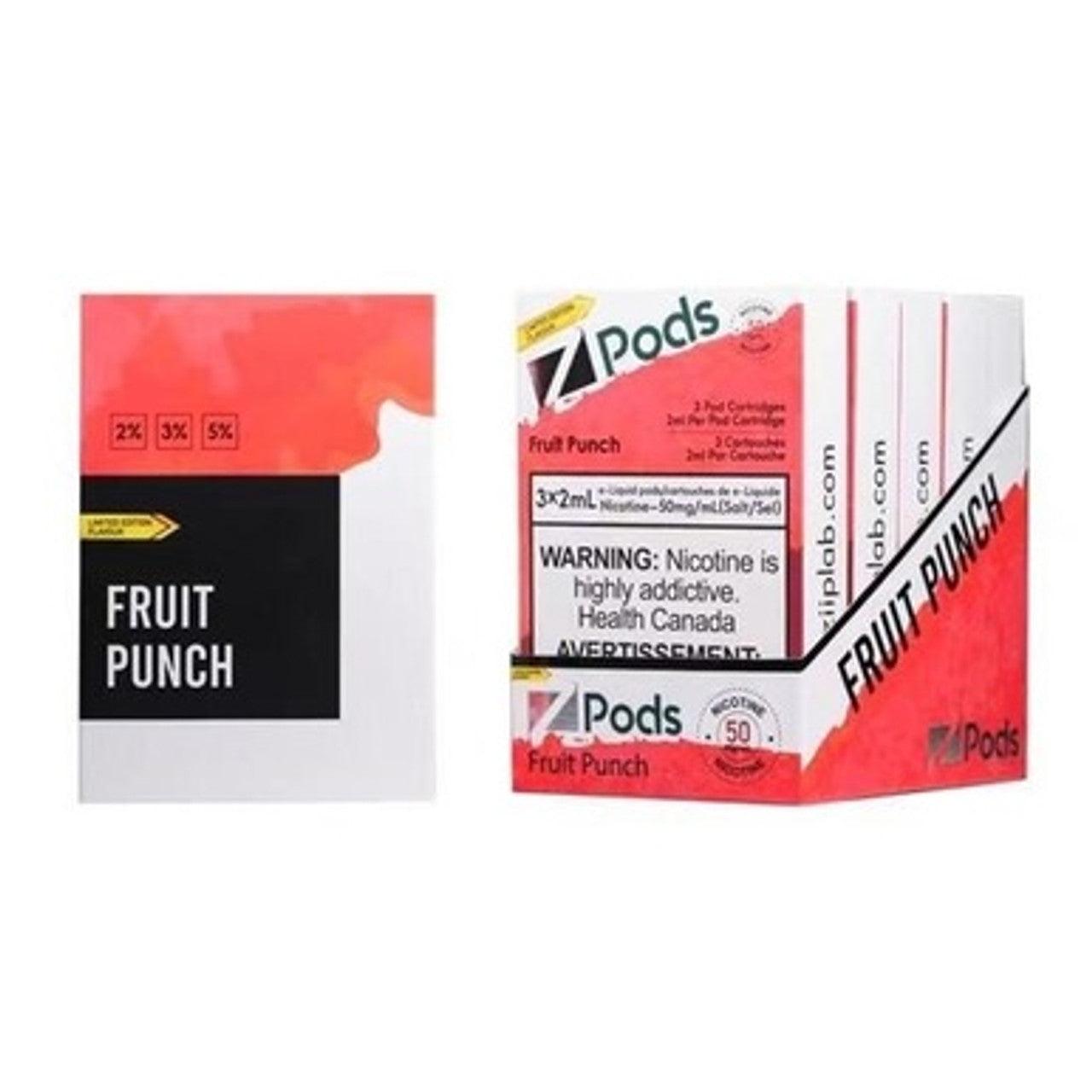 Z PODS Fruit Punch - Smoke FX
