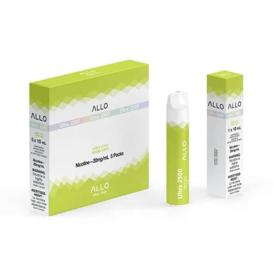 Allo Ultra 2500 Disposable - Green Apple - Smoke FX