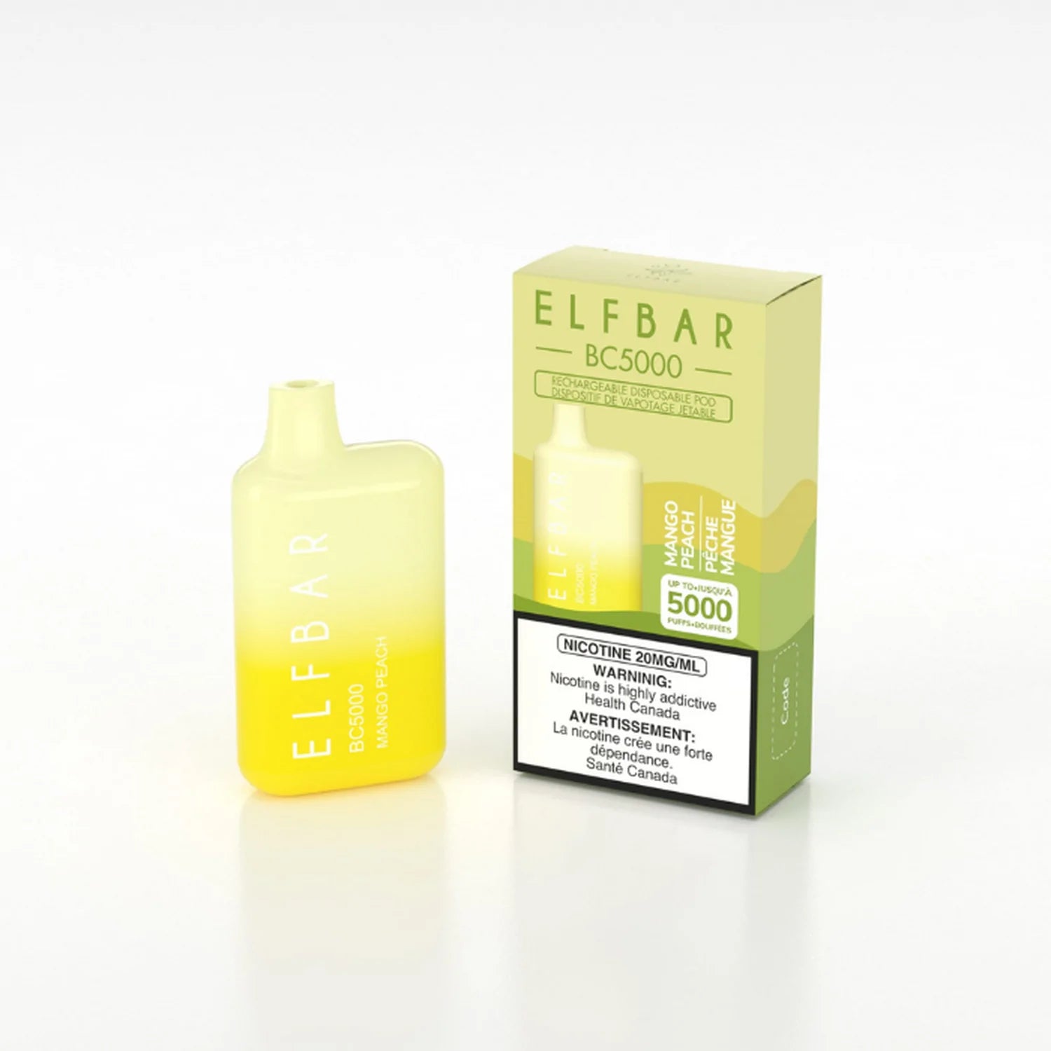 ELFBAR BC 5000 - Mango Peach - Smoke FX