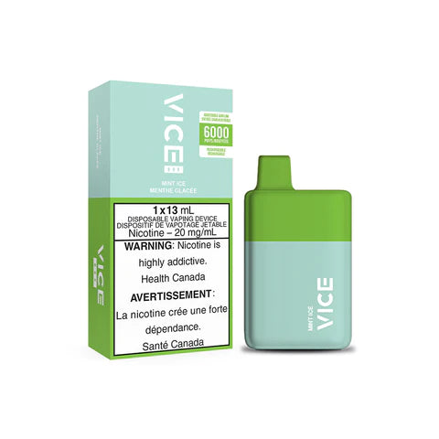 VICE BOX DISPOSABLE - MINT ICE - Smoke FX