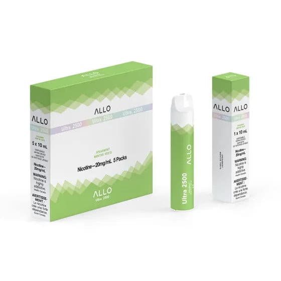 Allo Ultra 2500 Disposable - Spearmint - Smoke FX