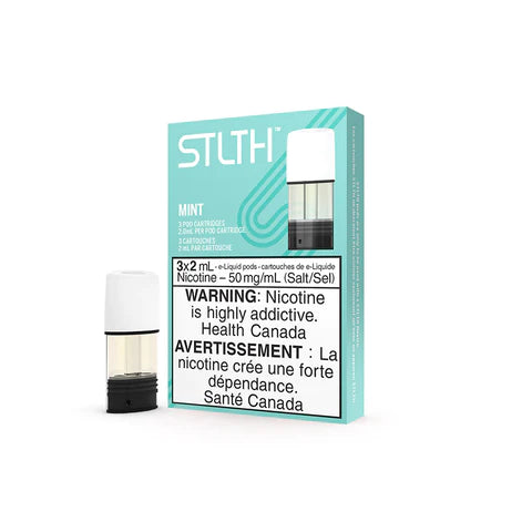 Stlth Pod Pack- Mint - Smoke FX