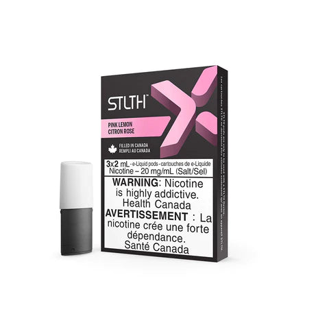 STLTH X POD PACK PINK LEMON (3 PACK) - Smoke FX