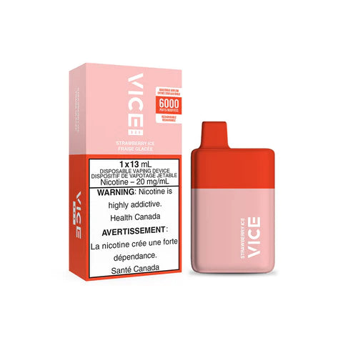 VICE BOX DISPOSABLE - STRAWBERRY ICE - Smoke FX
